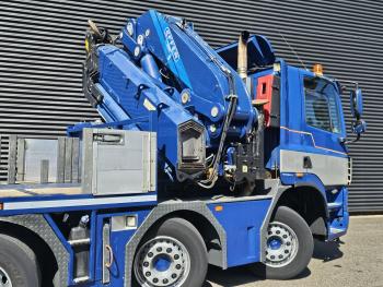 Ginaf X 5240 TS 10x4 / EFFER 108-5S CRANE / KRAN